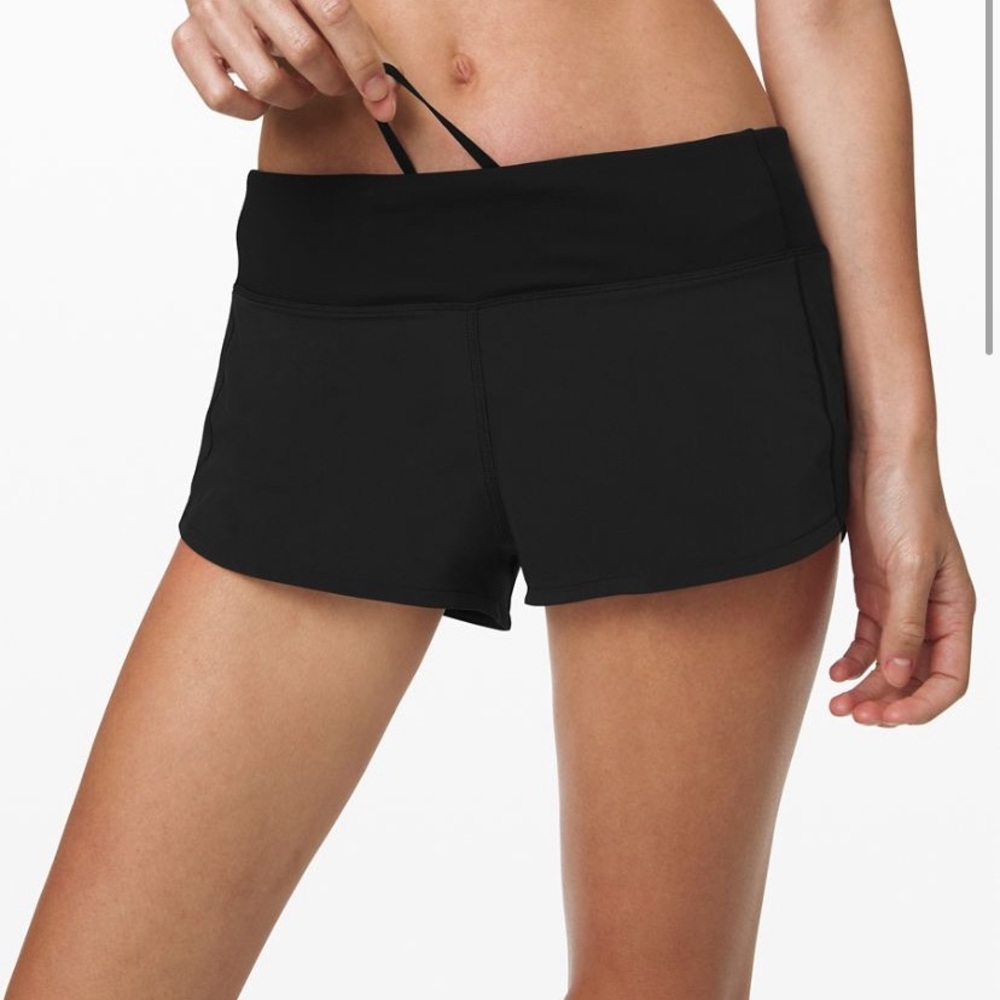 Lululemon run speed shorts